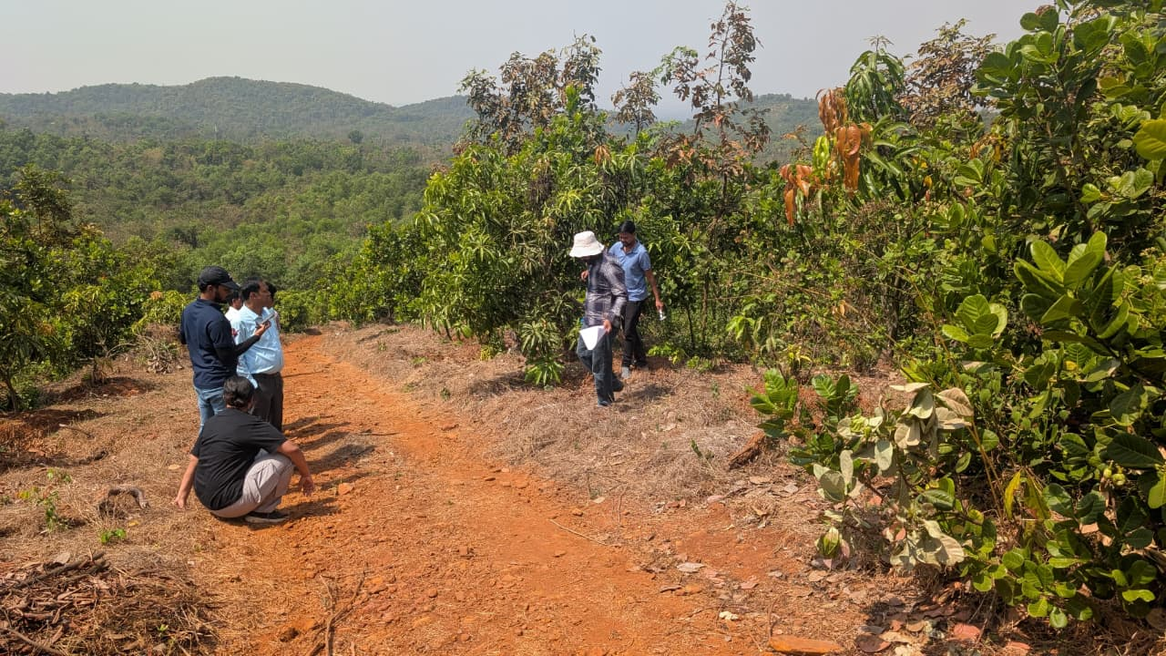 Worker with equipment