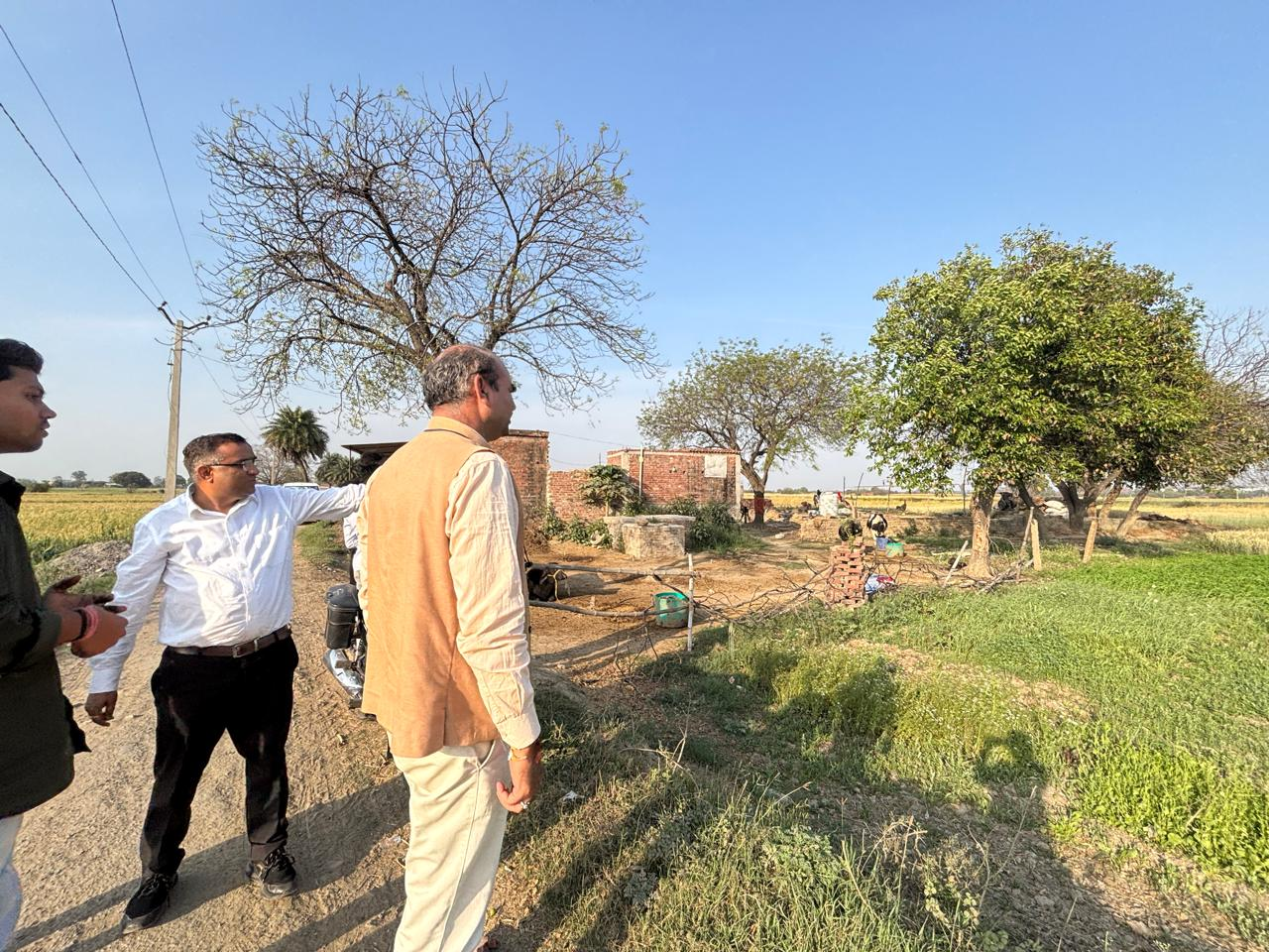 Worker with equipment